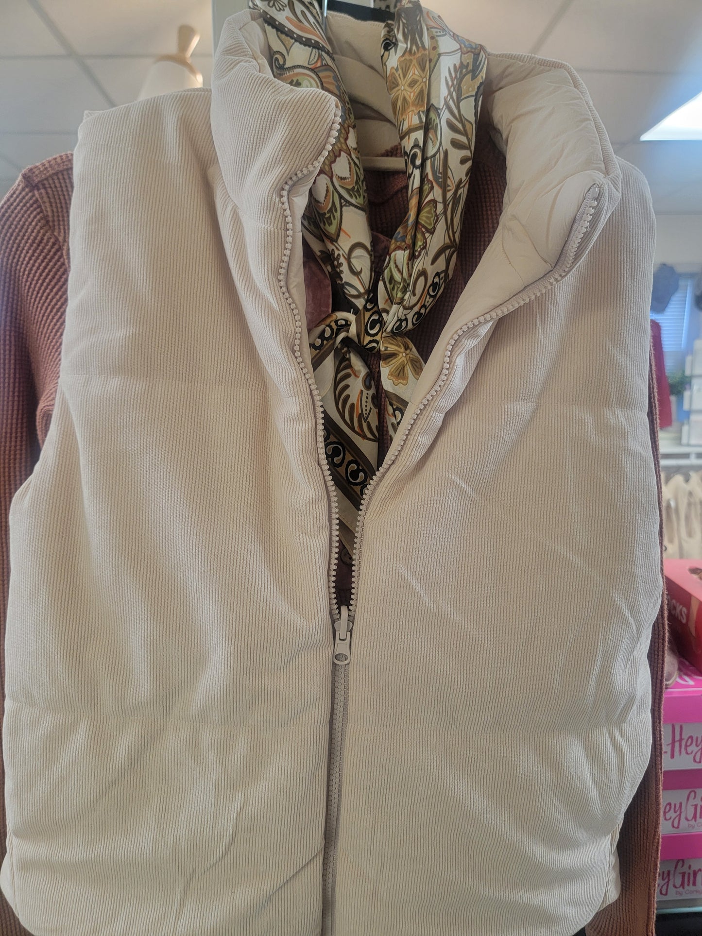 Annette Reversible Puff Vest