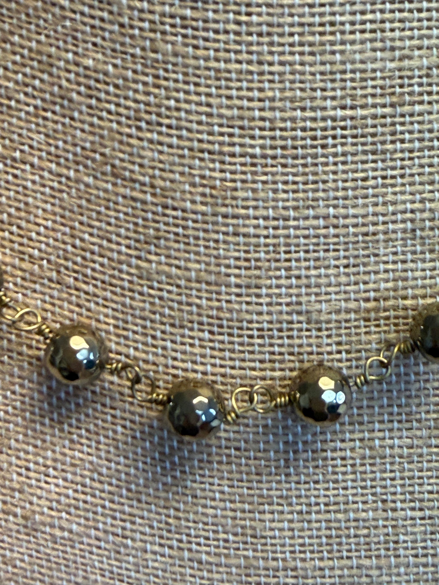 Metal Bead Necklace