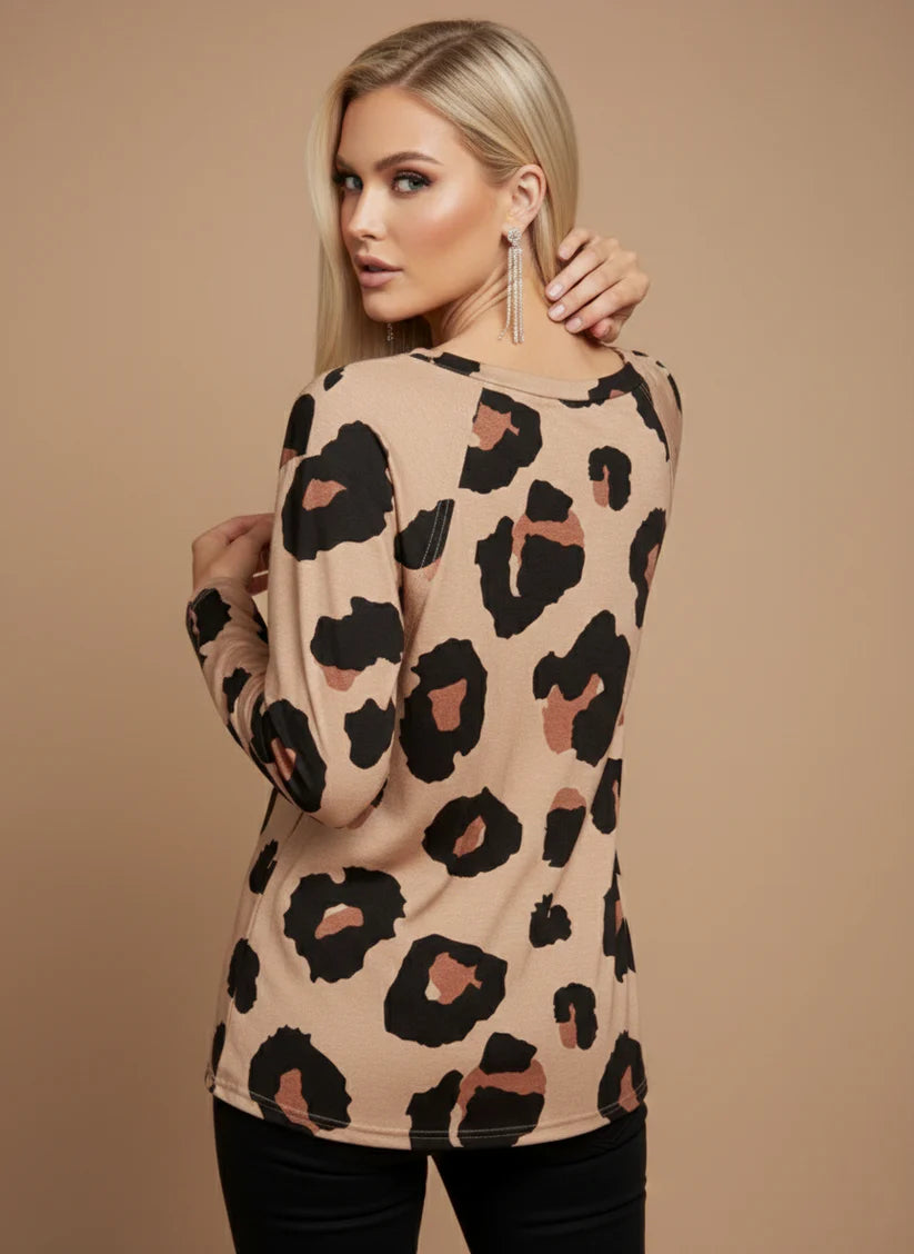 Ladonna Leopard Top