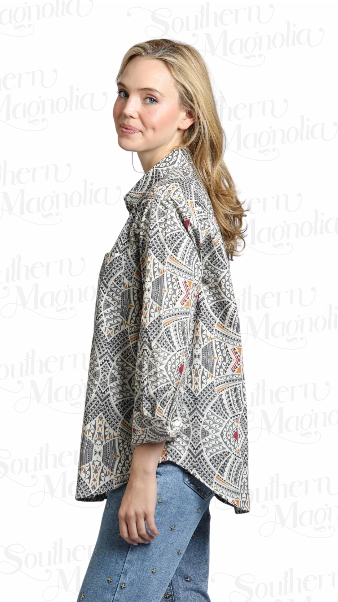 Ruth Boyfriend Button Up Shirt