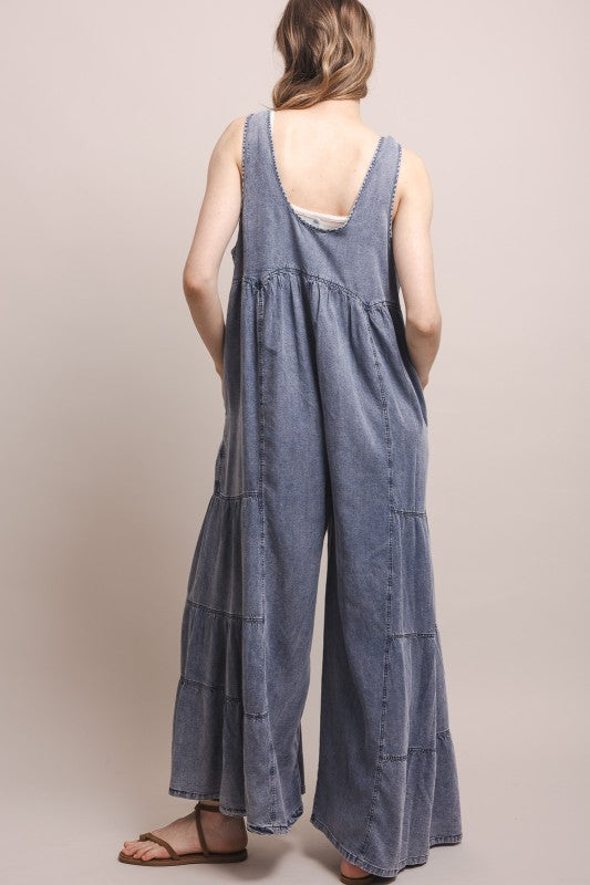 Elsie Wide Leg Overall