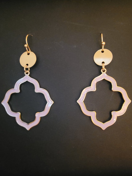 Allison Quatrefoil Earrings