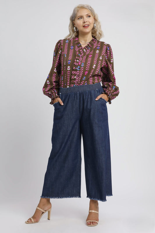 Demi Frayed Edge Pants