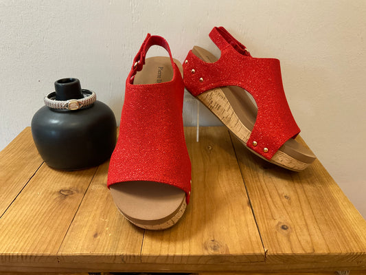 Tricia Sparkle Wedges