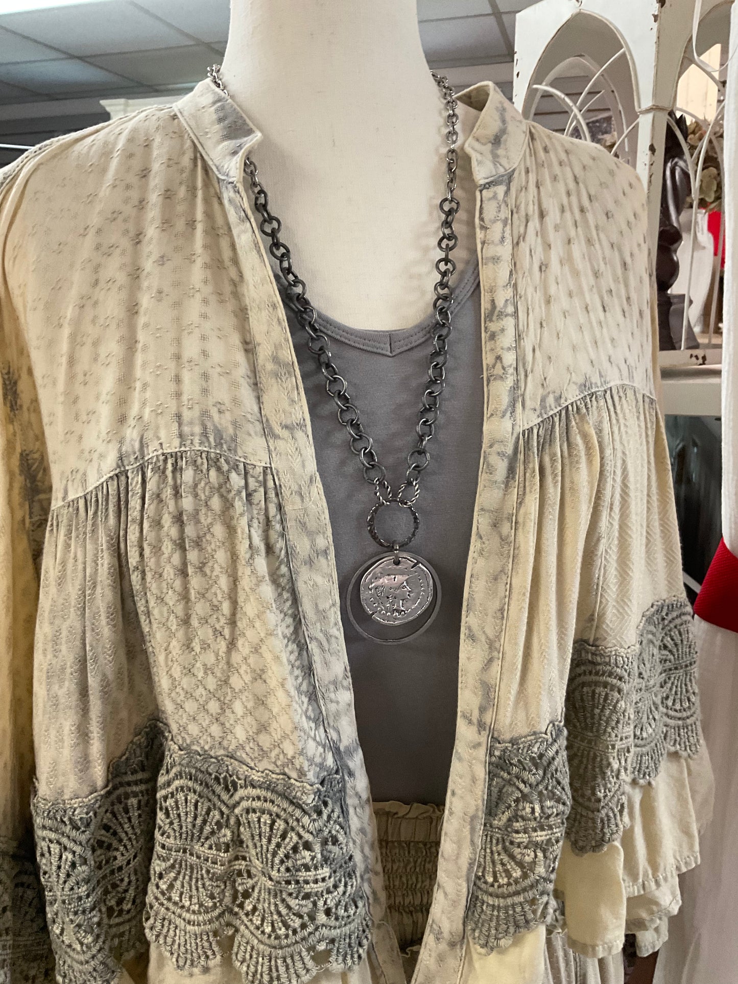 DeeDee Shrug and Skirt Set