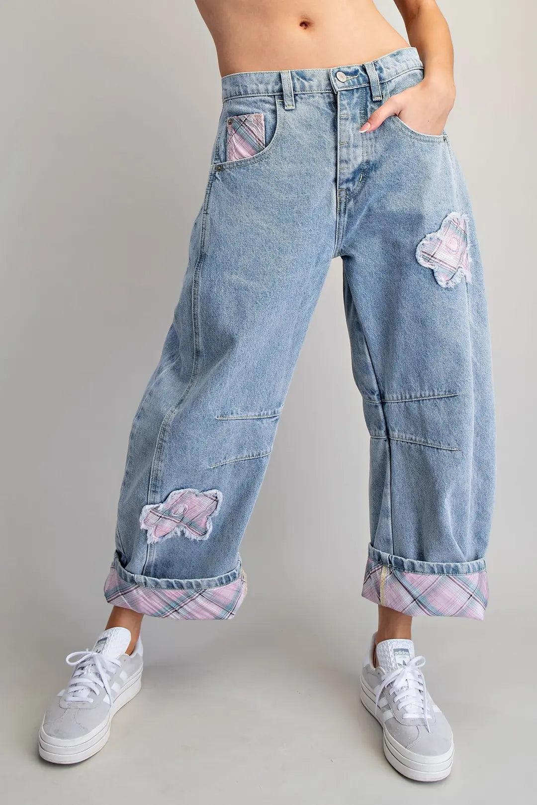 Fran Floral Patch Pants