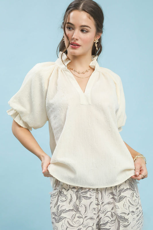 Penelope Puff Sleeve Top
