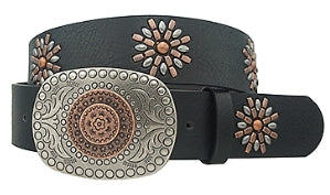 2 Tone Boho Buckle Belt