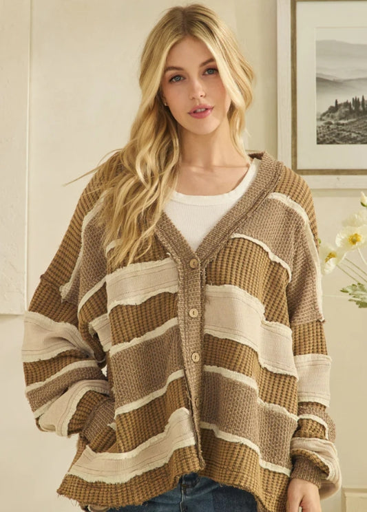 Brownie Patchwork Cardigan