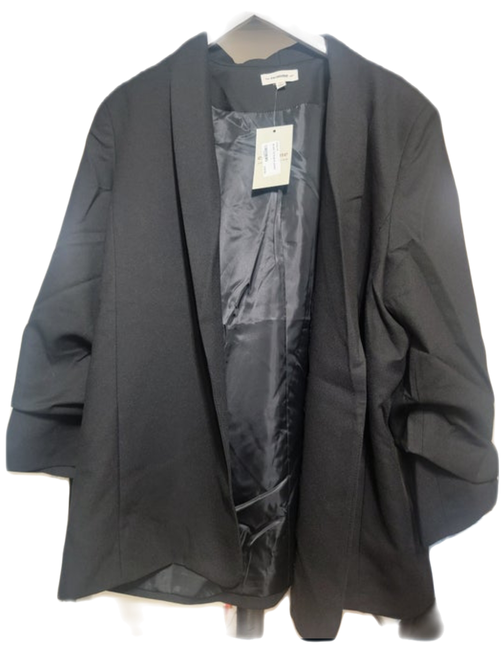 Black 3/4 Sleeve Jacket