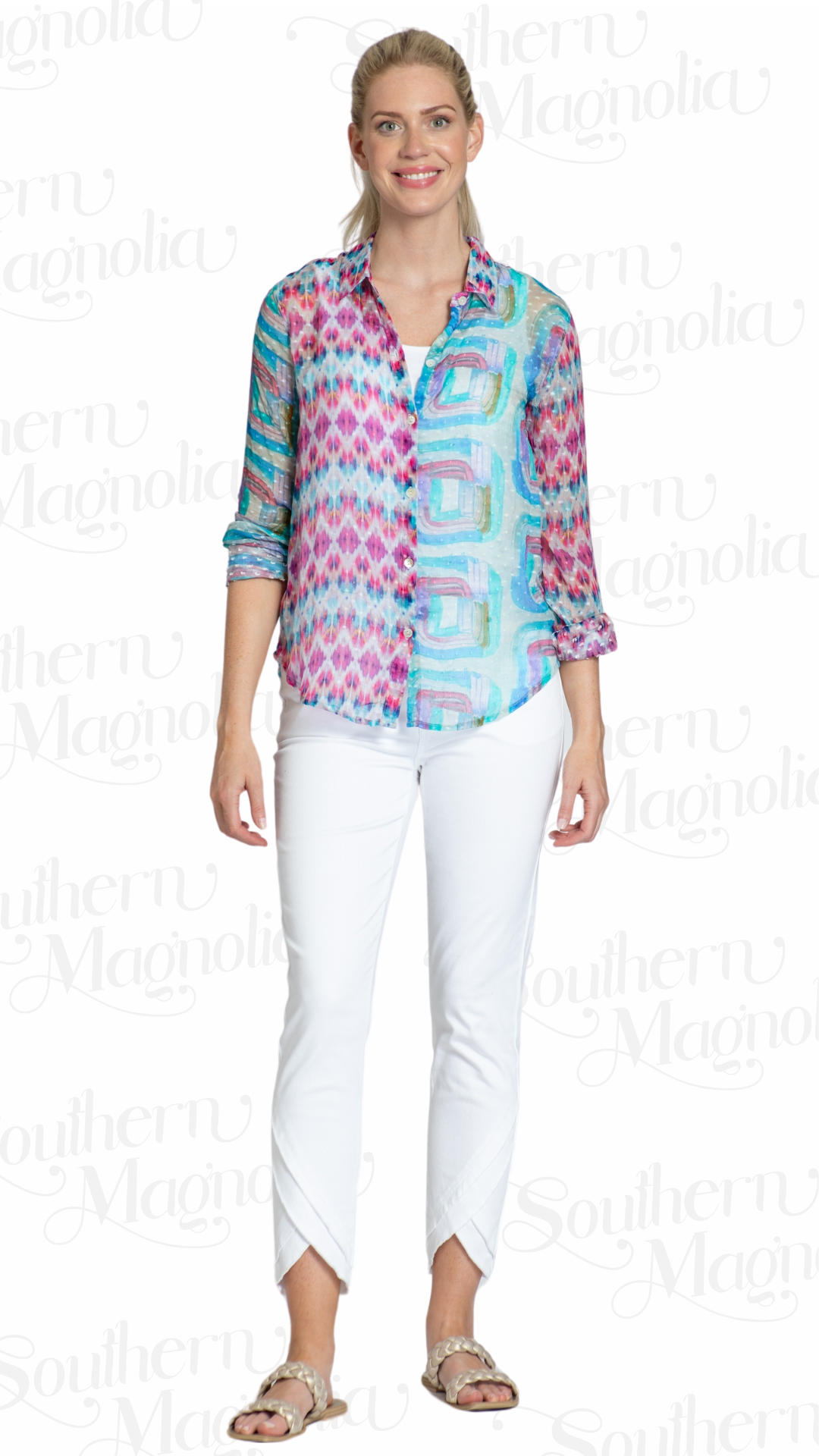 Lanie Multicolor Button-up