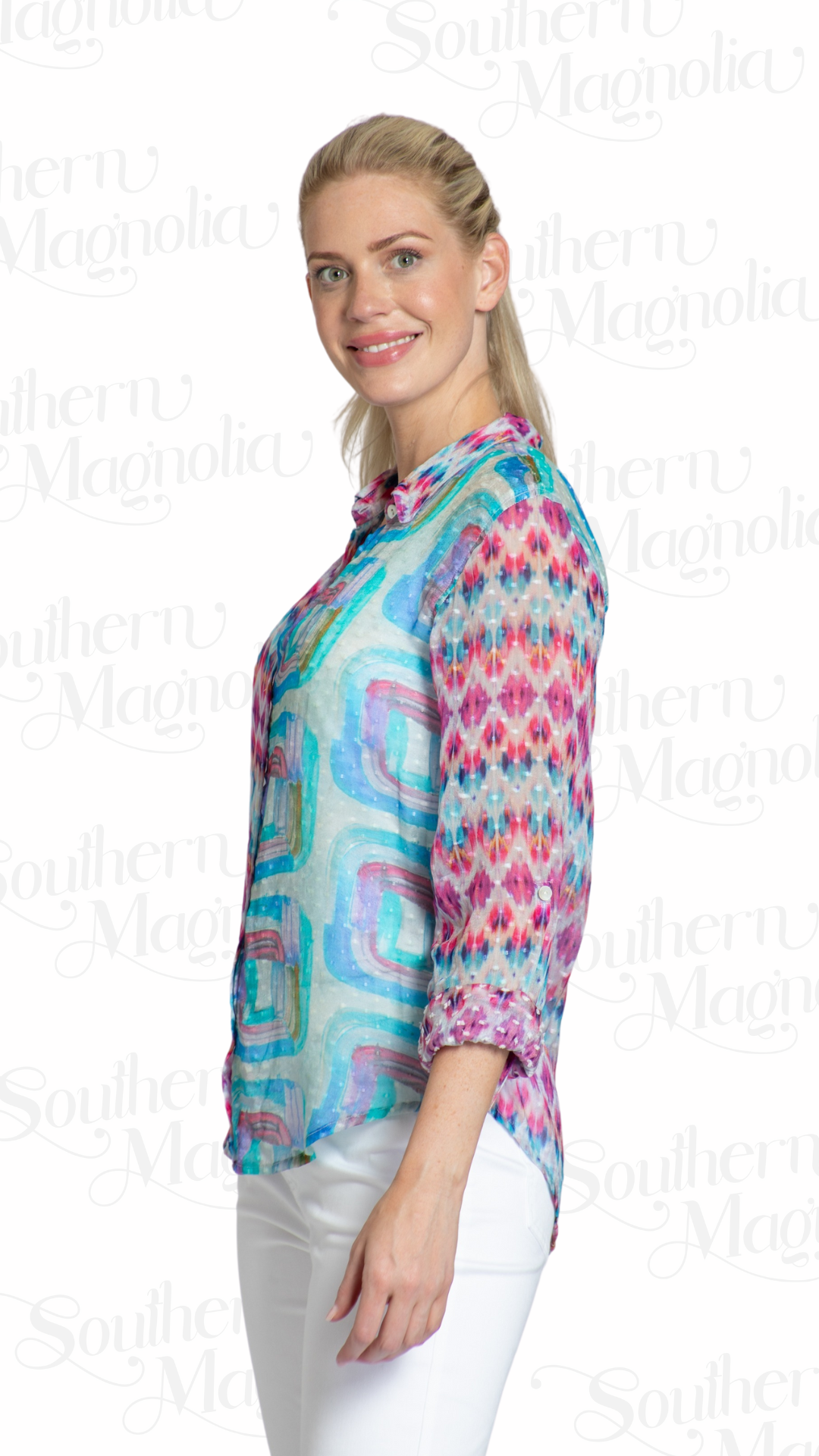 Lanie Multicolor Button-up