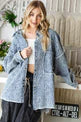 Tammy Textured Denim Shirt