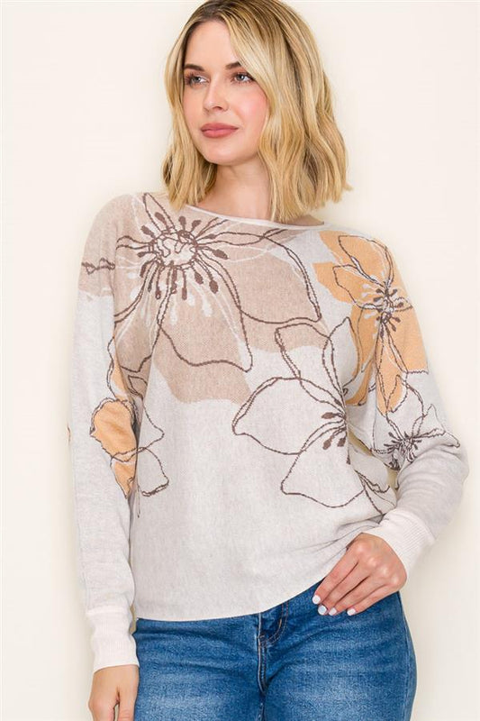 Winnelle Flower Pullover