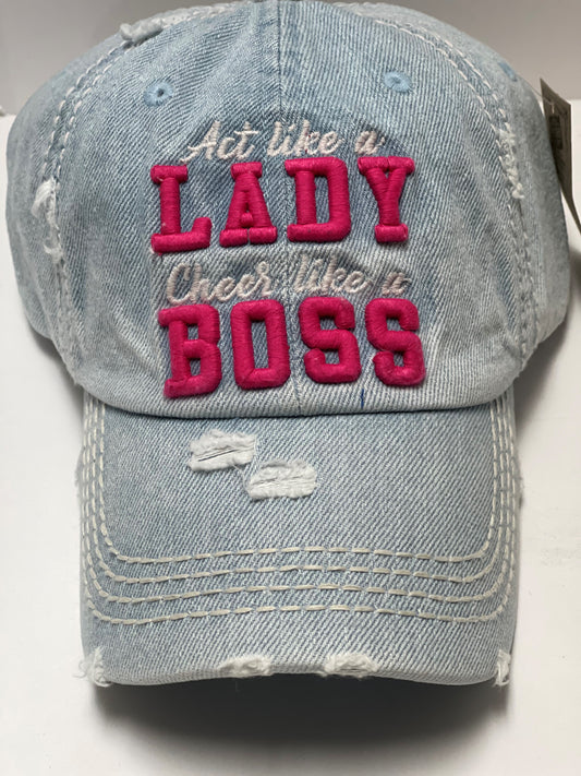 LADY BOSS BASEBALL CAP