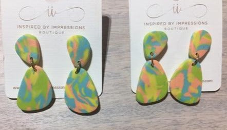 CINDI LOU NEON EARRINGS