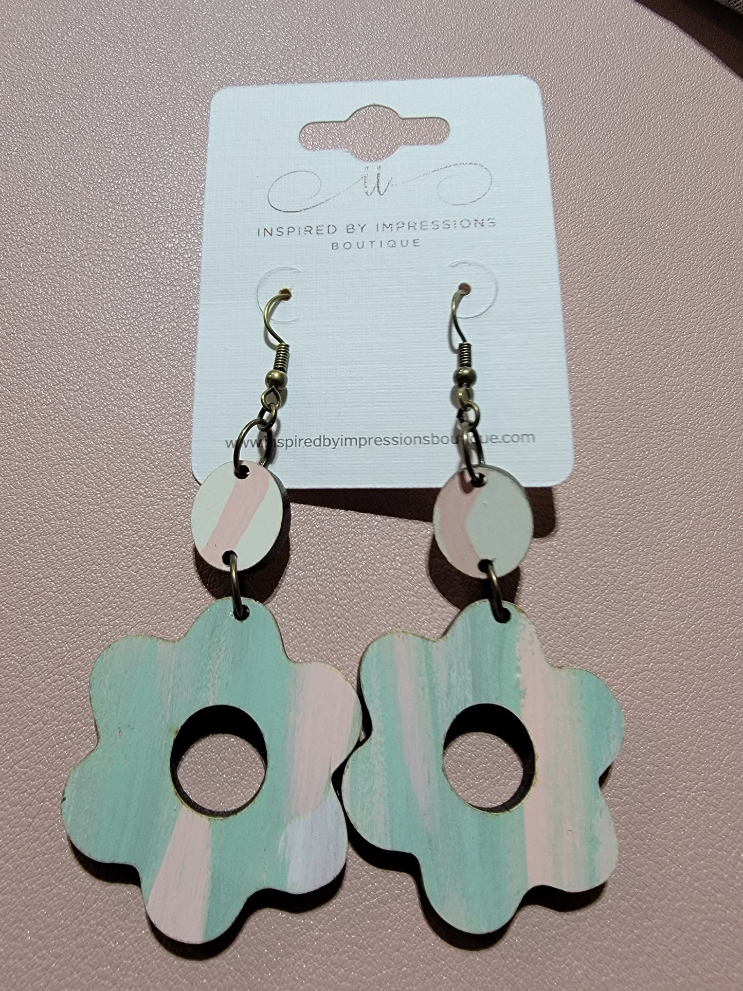 Tillie Hand Painted Earrings