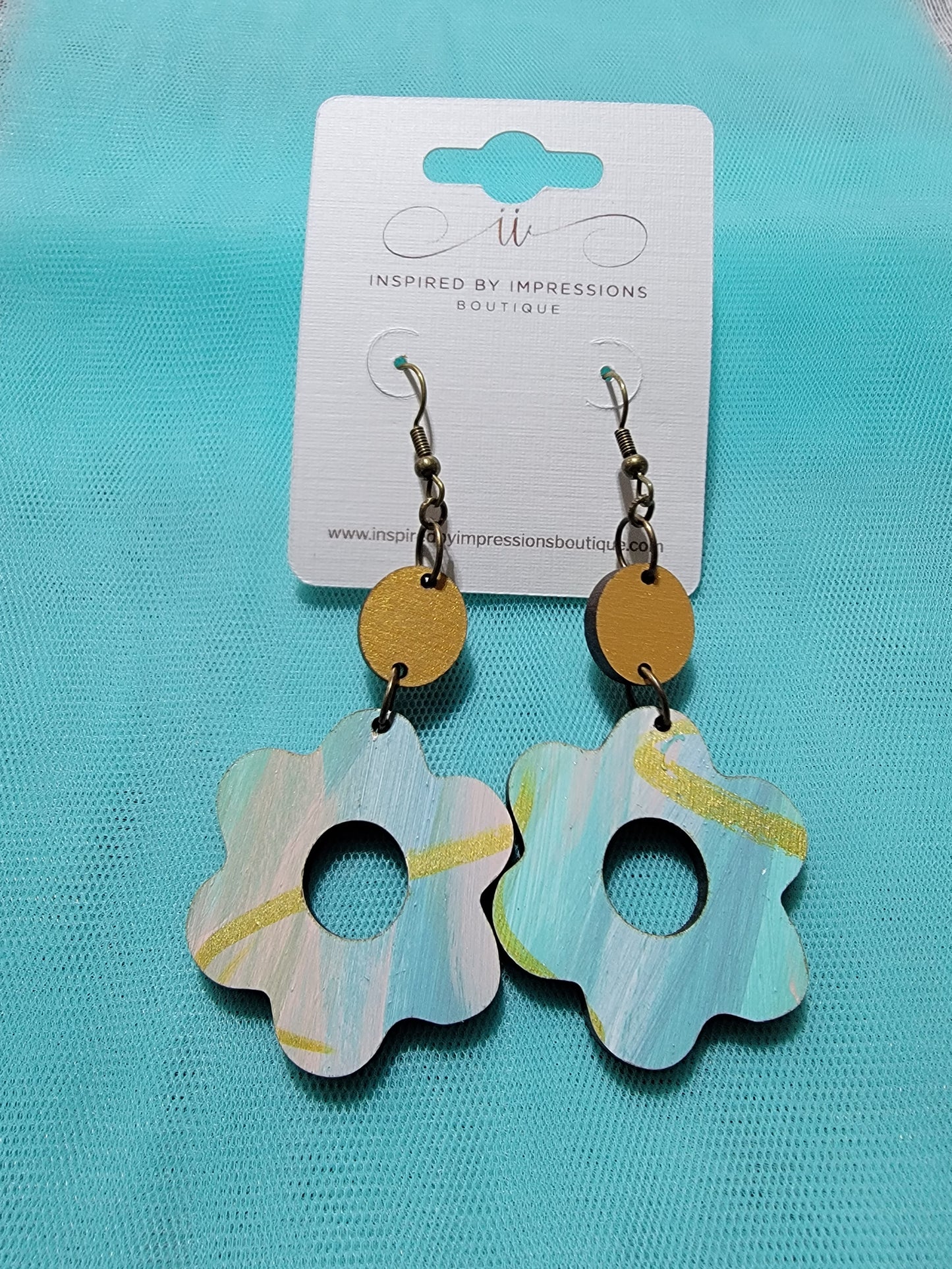 Tillie Hand Painted Earrings